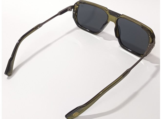 Combat Olive Green Sunglasses