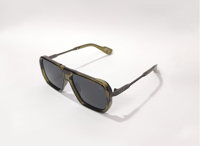 Combat Olive Green Sunglasses