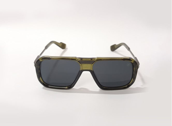 Combat Olive Green Sunglasses