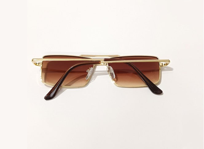 Aura Honey Brown Sunglasses