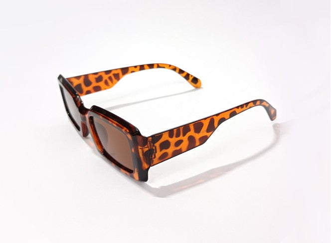 Cheetah Frame Sunglasses