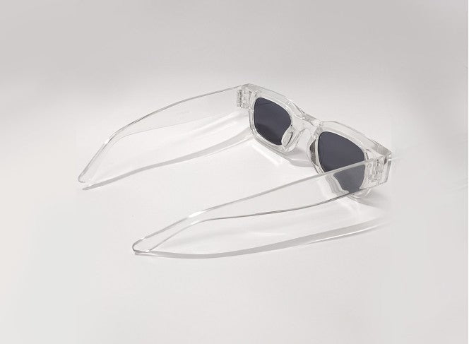 Arctic Frost Clear white Sunglasses