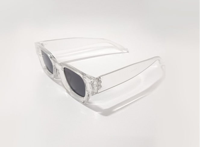 Arctic Frost Clear white Sunglasses